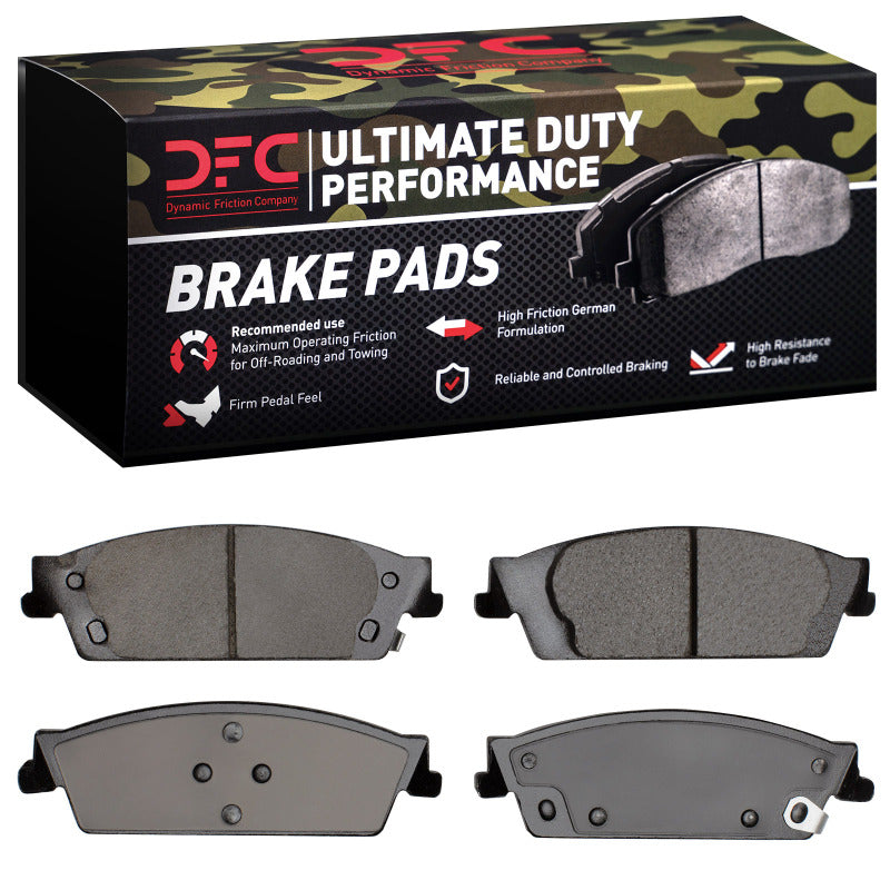 DFC 07-20 GMC Yukon XL 1500 Rear Ultimate Duty Performance Brake Pads