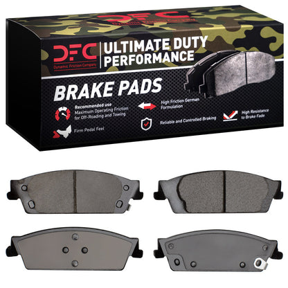 DFC 07-20 GMC Yukon XL 1500 Rear Ultimate Duty Performance Brake Pads