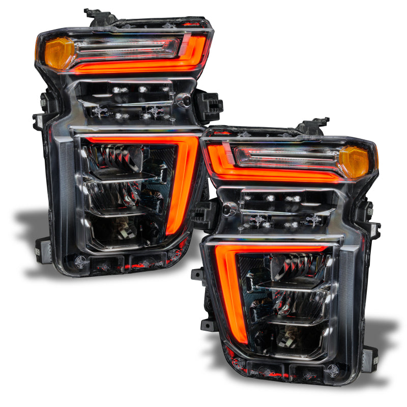 ORACLE Lighting Oracle 20-21 Chevy Silverado HD 2500 RGB+W Headlight DRL Kit - ColorSHIFT w/o Controller