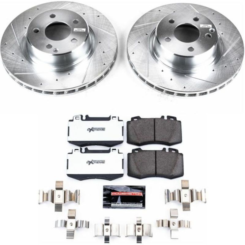 PowerStop Power Stop 03-06 Mercedes-Benz CL500 Front Z26 Street Warrior Brake Kit