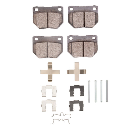 R1 Concepts R1 1989-1996 Nissan 300ZX Turbo Rear R1 Performance Sport Pads & Hardware Kit