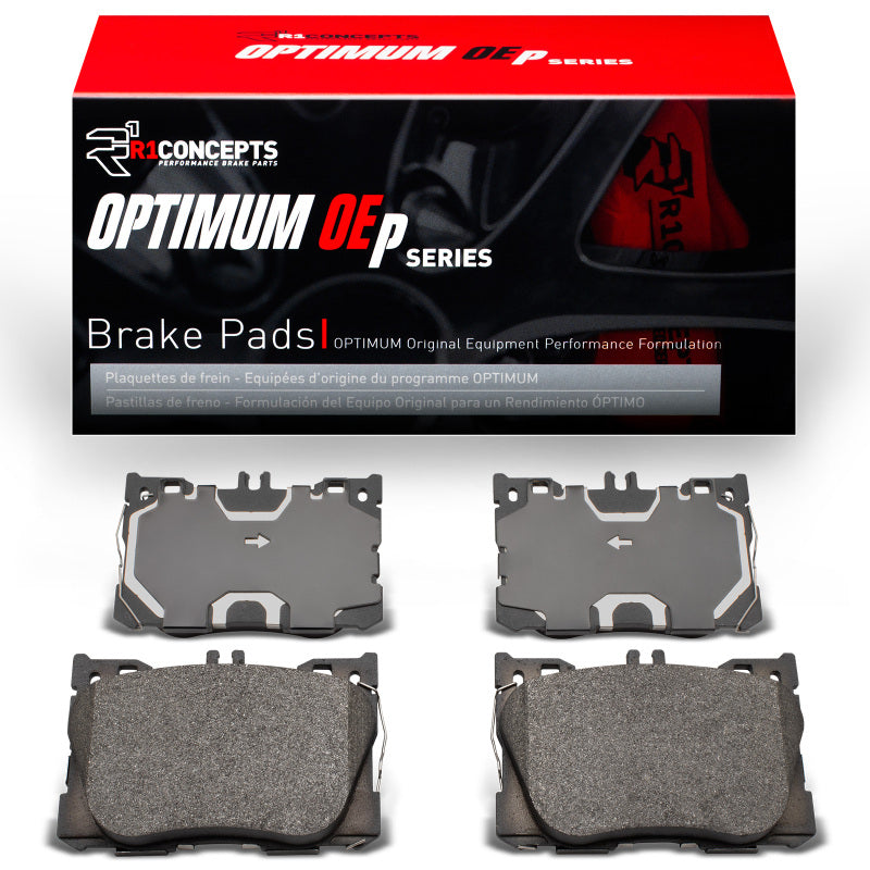 R1 Concepts R1 16-23 Mercedes-Benz GLC43 AMG Front Optimum OE Brake Pads