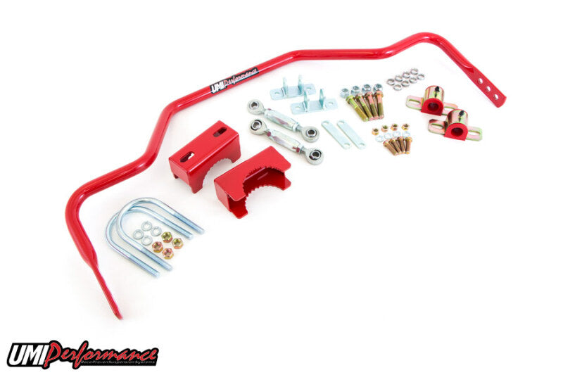 UMI Performance 78-88 GM G-Body 1in Tubular Rear Sway Bar Chassis Mounted Pro-Tour