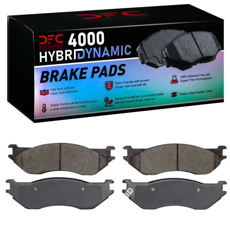 DFC 02-06 Dodge Ram 1500 Pickup Front 4000 Hybridynamic Brake Pads