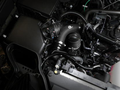 aFe 2024+ Toyota Tacoma BladeRunner 2.5in & 3in Aluminum Hot & Cold Charge Pipe Kit - Black
