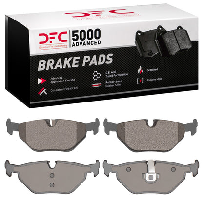 DFC 91-08 BMW 328i Rear 5000 Advanced Low Metallic Brake Pads