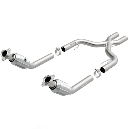 MagnaFlow Direct Fit Catalytic Converter Tru-X Assy 05 Mustang GT