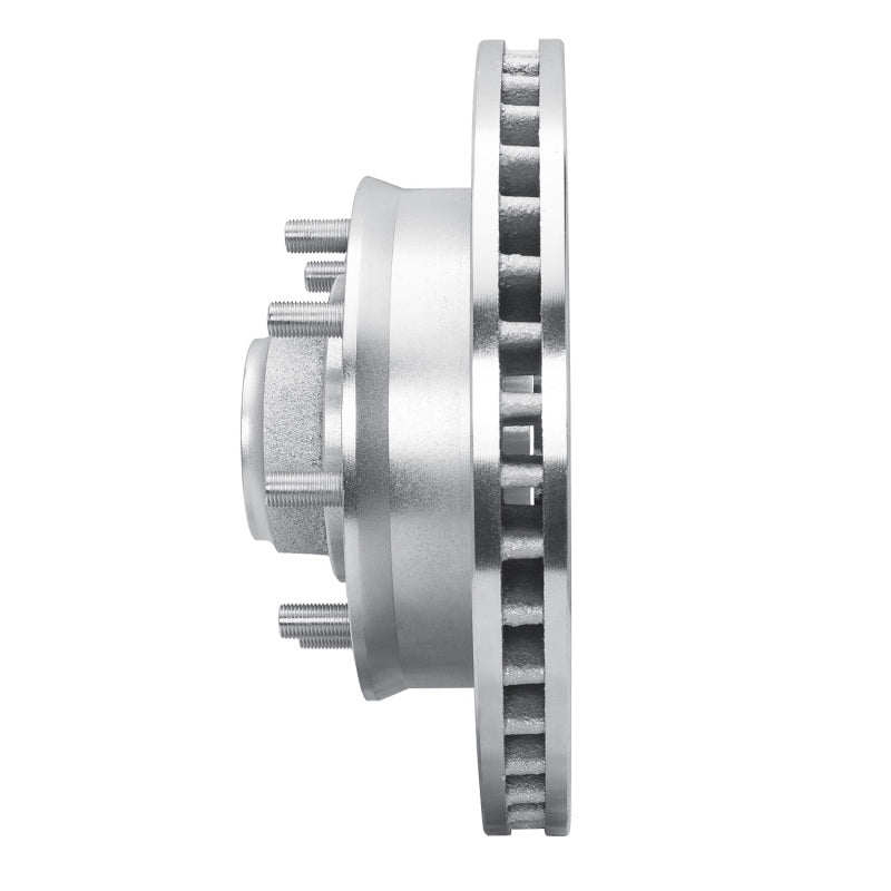 R1 Concepts R1 1988-1996 Chevrolet C2500 Front Left Drilled & Slotted Silver Brake Rotor