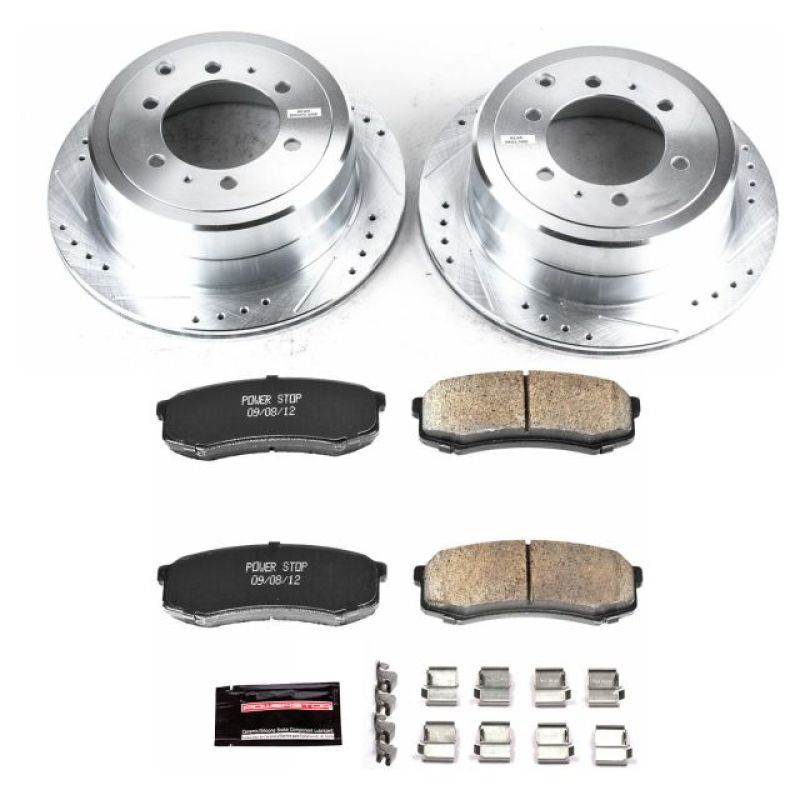 PowerStop Power Stop 96-97 Lexus LX450 Rear Z23 Evolution Sport Brake Kit