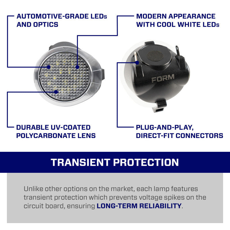 Form Lighting Toyota Tundra/Sequoia LED Puddle Lights (Pair)