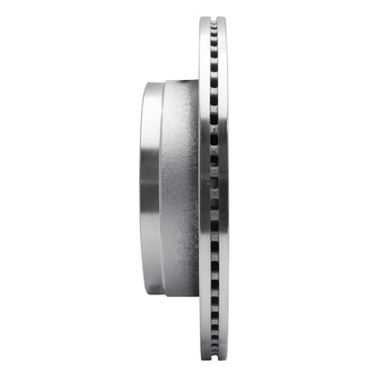 R1 Concepts R1 12-14 Ford F-150 4WD Rear Left Drilled & Slotted Silver Brake Rotor
