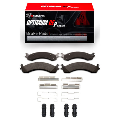 R1 Concepts R1 00-02 Dodge Ram 2500 Front Optimum OE Pads & Hardware Kit