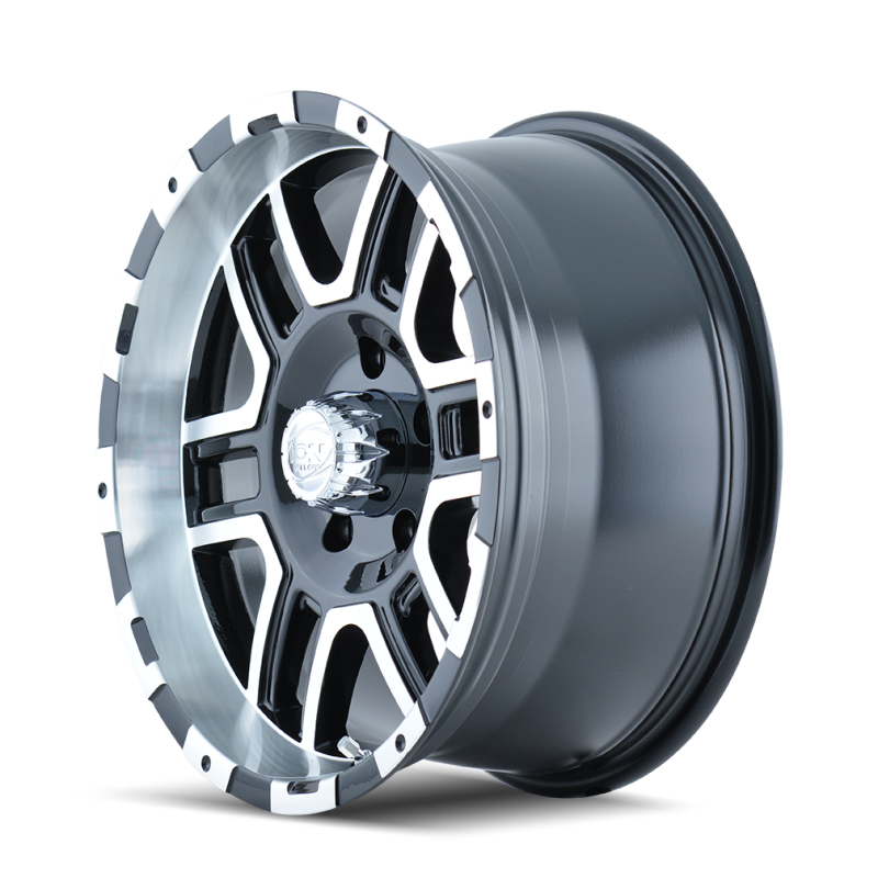 ION Wheels ION Type 179 17x8 / 6x127 BP / 10mm Offset / 78.3mm Hub Black/Machined Wheel