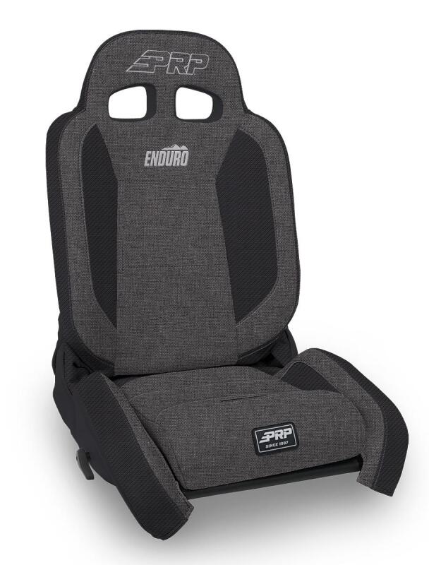 PRP Seats PRP EnduroTrail Reclining Suspension Seat - Gray Tweed - Driver