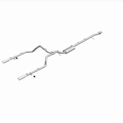 MagnaFlow 2019 Chevy Silverado 1500 V8 5.3L/V6 4.3 Street Series Dual Exit Exhaust w/ Polished Tips