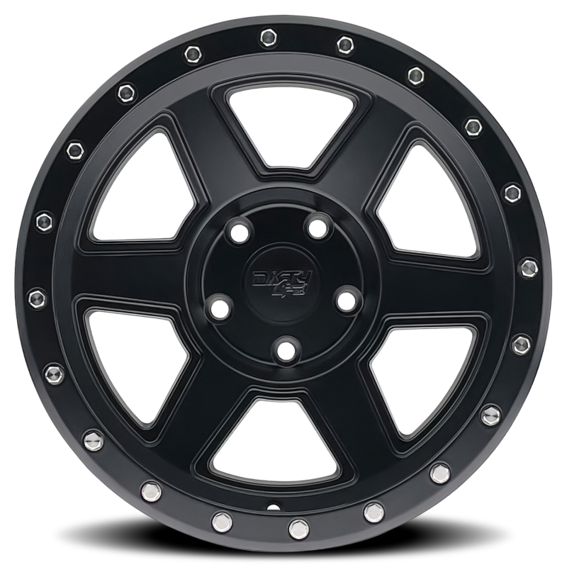 Dirty Life 9315 Compound 17x9 / 5x139.7 BP / -12mm Offset / 108mm Hub Matte Black Wheel