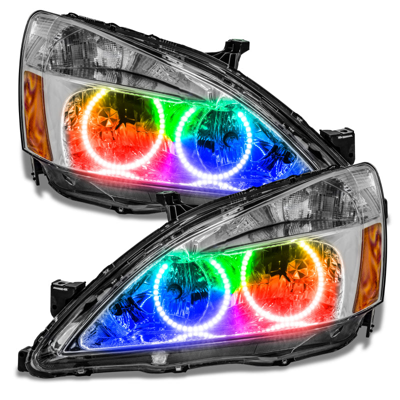 ORACLE Lighting Oracle Honda Accord Coupe/Sedan 03-07 Halo Kit - ColorSHIFT w/ Simple Controller