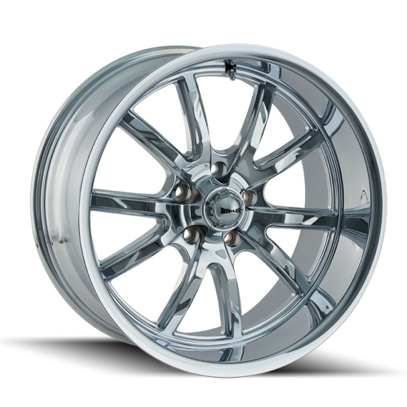 Ridler Wheels Ridler 650 18x8 / 5x120.65 BP / 0mm Offset / 83.82mm Hub Chrome Wheel