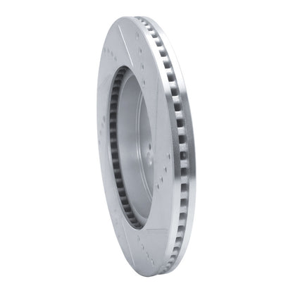 R1 Concepts R1 19-25 Toyota Corolla (Mexico) Front Left Drilled & Slotted Silver Brake Rotor