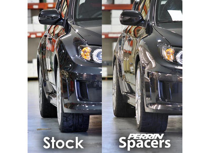 Perrin Performance PERRIN Subaru/Toyota/Scion 15mm Wheel Spacers (Slip-On Style W/Studs) 5x114.3 & 5x100 56mm CB