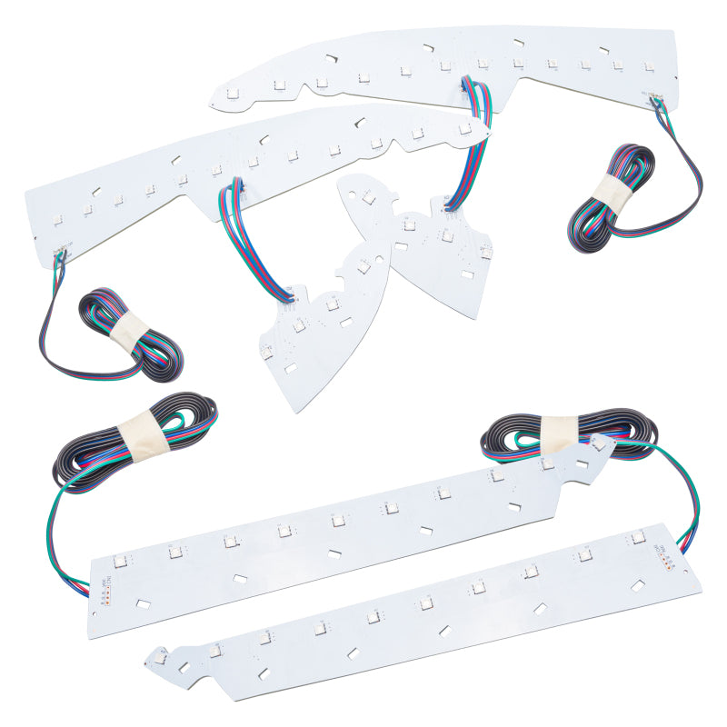 ORACLE Lighting Oracle 14-15 GMC Sierra Headlight DRL Upgrade Kit - ColorSHIFT w/o Controller