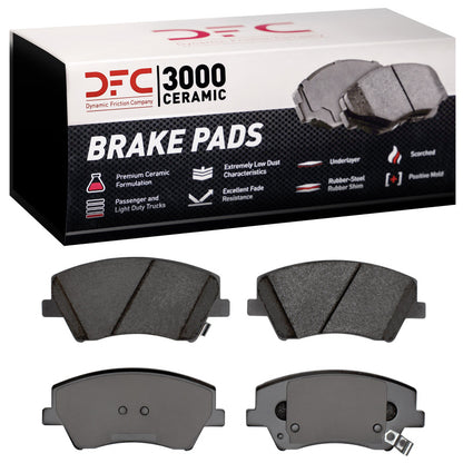 DFC 17-22 Hyundai Ioniq Front 5000 Advanced Ceramic Brake Pads