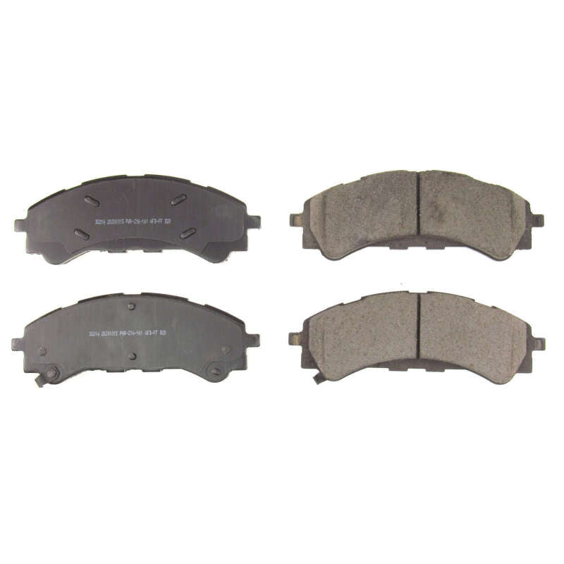 PowerStop Power Stop 2019 Ford Ranger Front Z16 Evolution Ceramic Brake Pads
