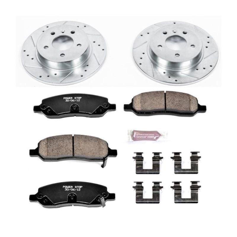 PowerStop Power Stop 06-11 Buick Lucerne Rear Z23 Evolution Sport Brake Kit