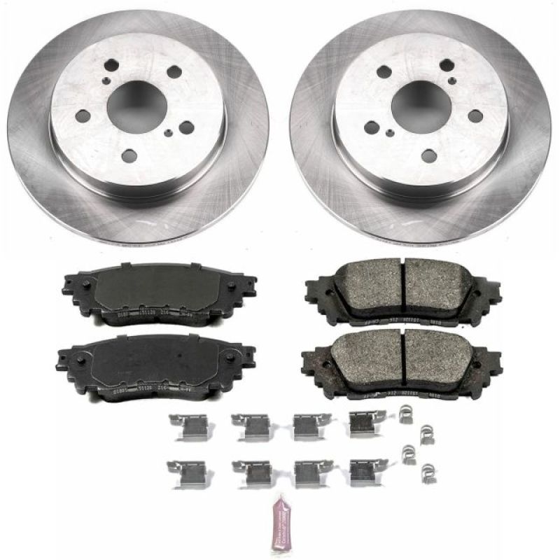 PowerStop Power Stop 15-17 Lexus NX200t Rear Autospecialty Brake Kit