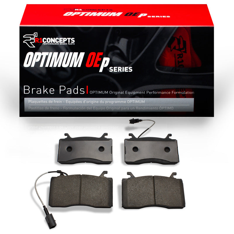 R1 Concepts R1 17-25 Alfa Romeo Stelvio Front R1 Optimum OE Brake Pads