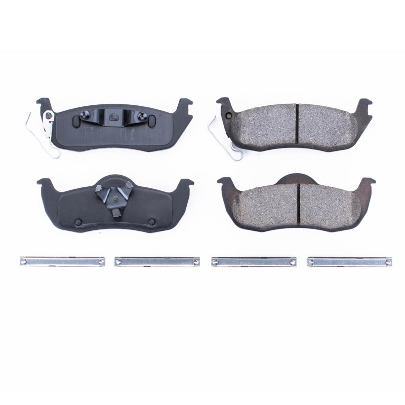 PowerStop Power Stop 06-10 Jeep Commander Rear Z17 Evolution Ceramic Brake Pads w/Hardware