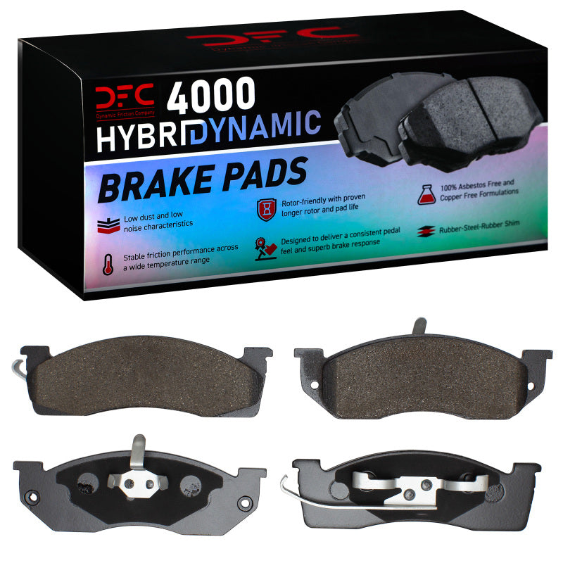 DFC 88-90 Dodge Dynasty Front 4000 Hybridynamic Brake Pads