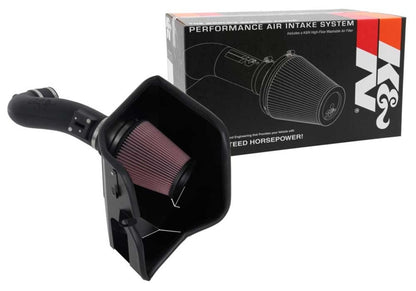 K&N Engineering K&N 2019+ Chevrolet 1500 5.3L / 6.2L V8 F/I AirCharger Performance Intake System
