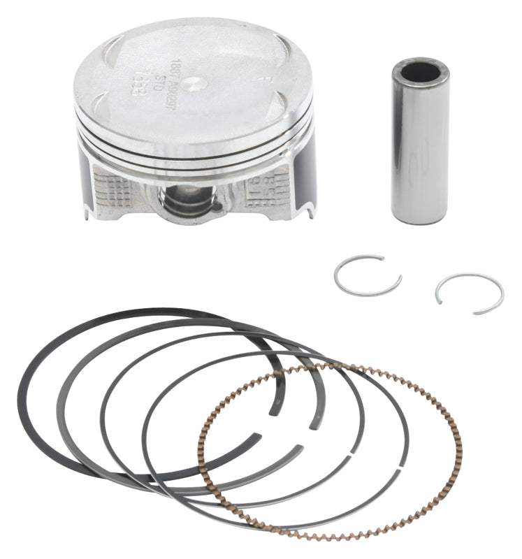 Vertex Pistons Vertex Piston 04-09 Kawasaki KFX 700 V-Force 700cc Cast Replica Piston Kit