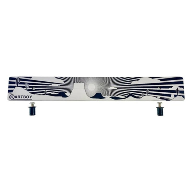Kartboy Subaru License Plate Delete - Black Desert Rising Sun