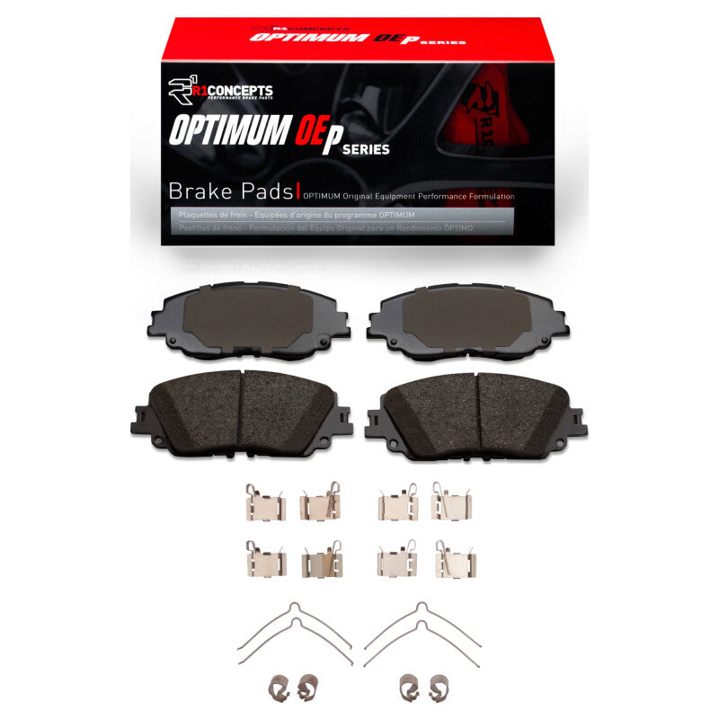 R1 Concepts R1 2018-2025 Lexus ES250 Front R1 Optimum OE Pads & Hardware Kit