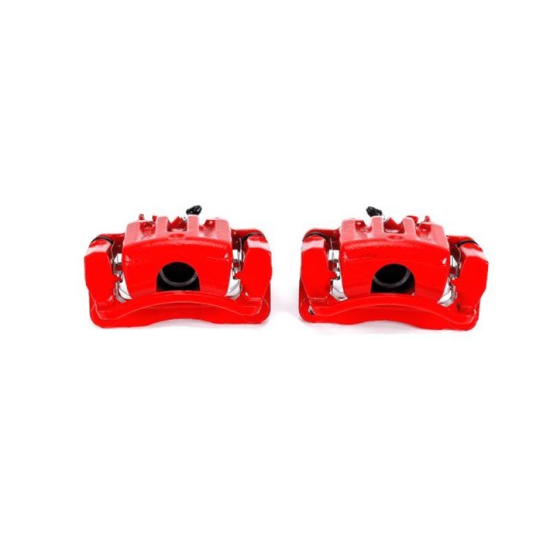 PowerStop Power Stop 12-15 Chevrolet Captiva Sport Rear Red Calipers w/Brackets - Pair