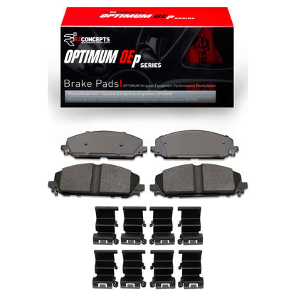 R1 Concepts R1 2021-2025 Dodge Durango Front R1 Optimum OE Pads & Hardware Kit