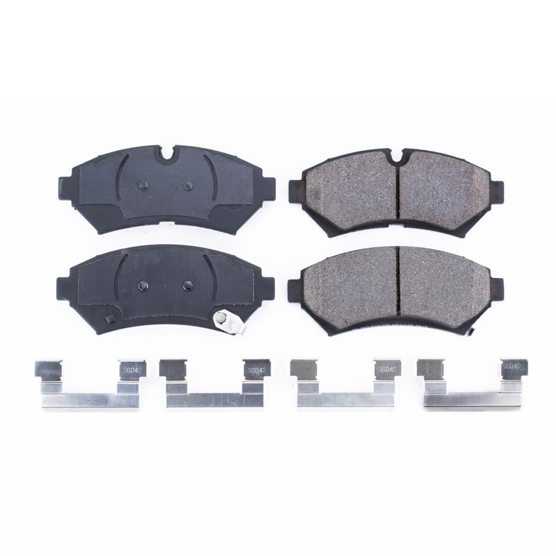 PowerStop Power Stop 98-02 Cadillac Seville Front Z17 Evolution Ceramic Brake Pads w/Hardware