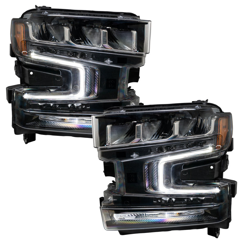 ORACLE Lighting Oracle 19-21 Chevy Silverado 1500 RGB+W Headlight DRL Kit - w/ Simple Controller