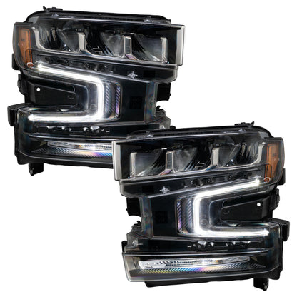 ORACLE Lighting Oracle 19-21 Chevy Silverado 1500 RGB+W Headlight DRL Kit - w/ Simple Controller