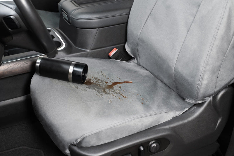 Covercraft 14-19 Toyota Highlander Waterproof Polyester SeatSaver Second Row Seat Covers - Grey