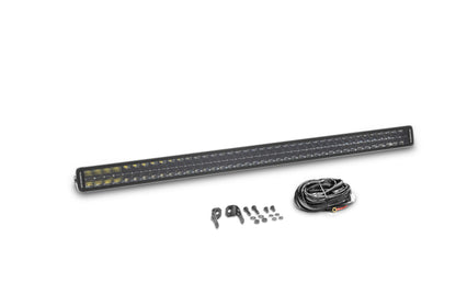Go Rhino Xplor Blackout Series Dbl Row LED Light Bar (Side/Track Mount) 40in. - Blk