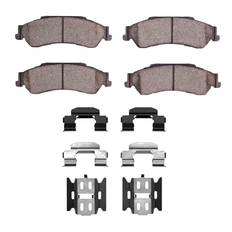 R1 Concepts R1 97-05 Chevrolet S10 Rear Super Duty Pads & Hardware Kit