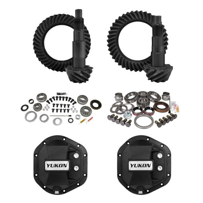 Yukon Gear & Axle Yukon 07-18 Jeep Wrangler STG 2 Re-Gear Kit w/Cover for Dana 44 5.13 Ratio 24 Spline - Front & Rear