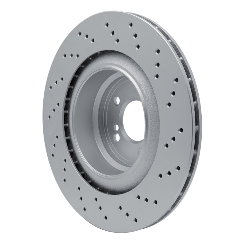 DFC 15-19 BMW X5 Left Rear Drilled GeoSPEC Coated Rotor