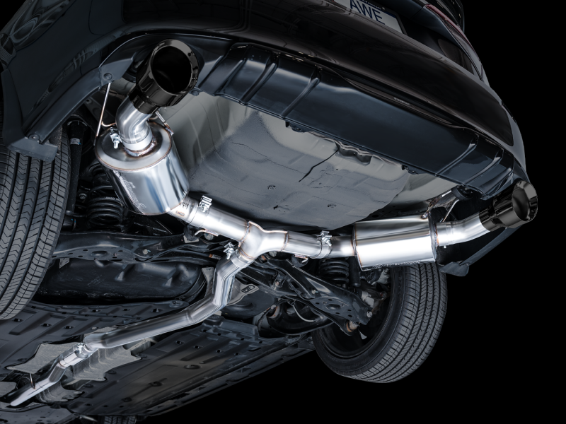 AWE Tuning 22+ Honda Civic Si/Acura Integra Touring Edition Catback Exhaust - Dual Diamond Black Tip