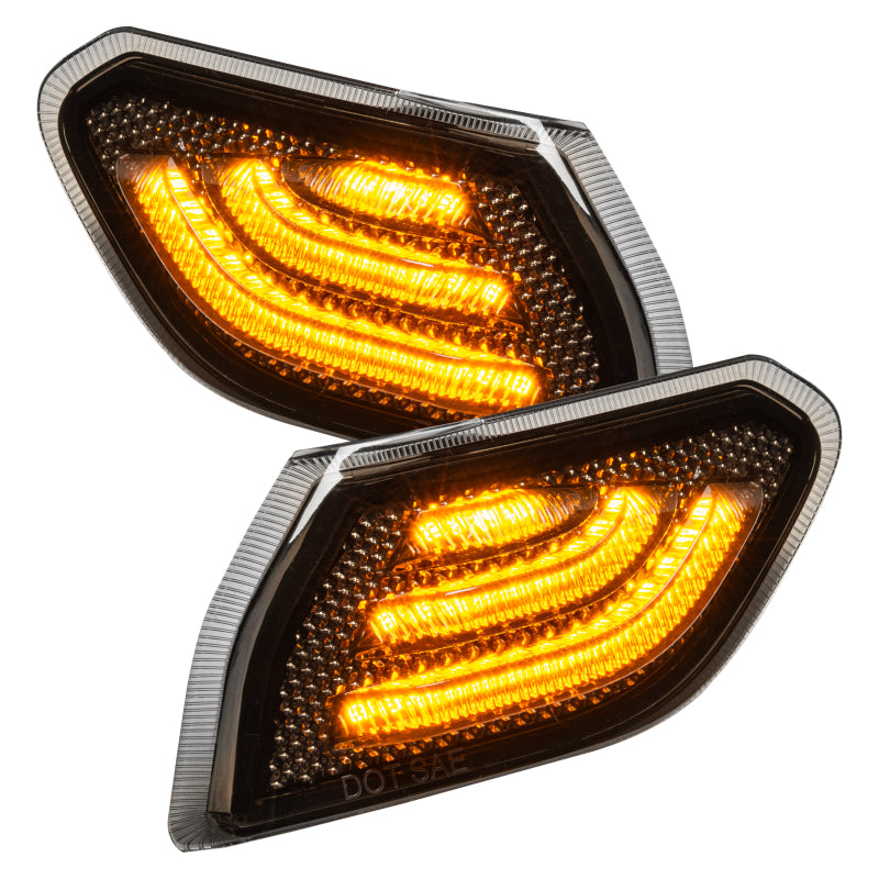 ORACLE Lighting Oracle Jeep Wrangler JL Smoked Lens LED Front Sidemarkers