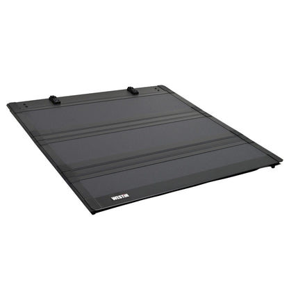 Westin 22-26 Toyota Tundra w/Cargo Mgmt 5ft. 7in. Bed Hard Tri-Fold Tonneau Cover - Black