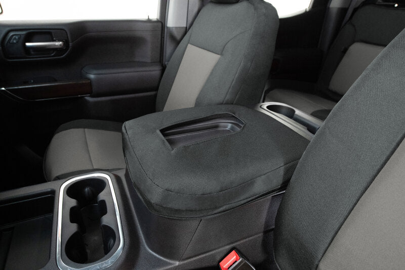 Covercraft 23-24 Ford Super Endura PrecisionFit Custom Second Row Seat Covers - Charcoal/Silver